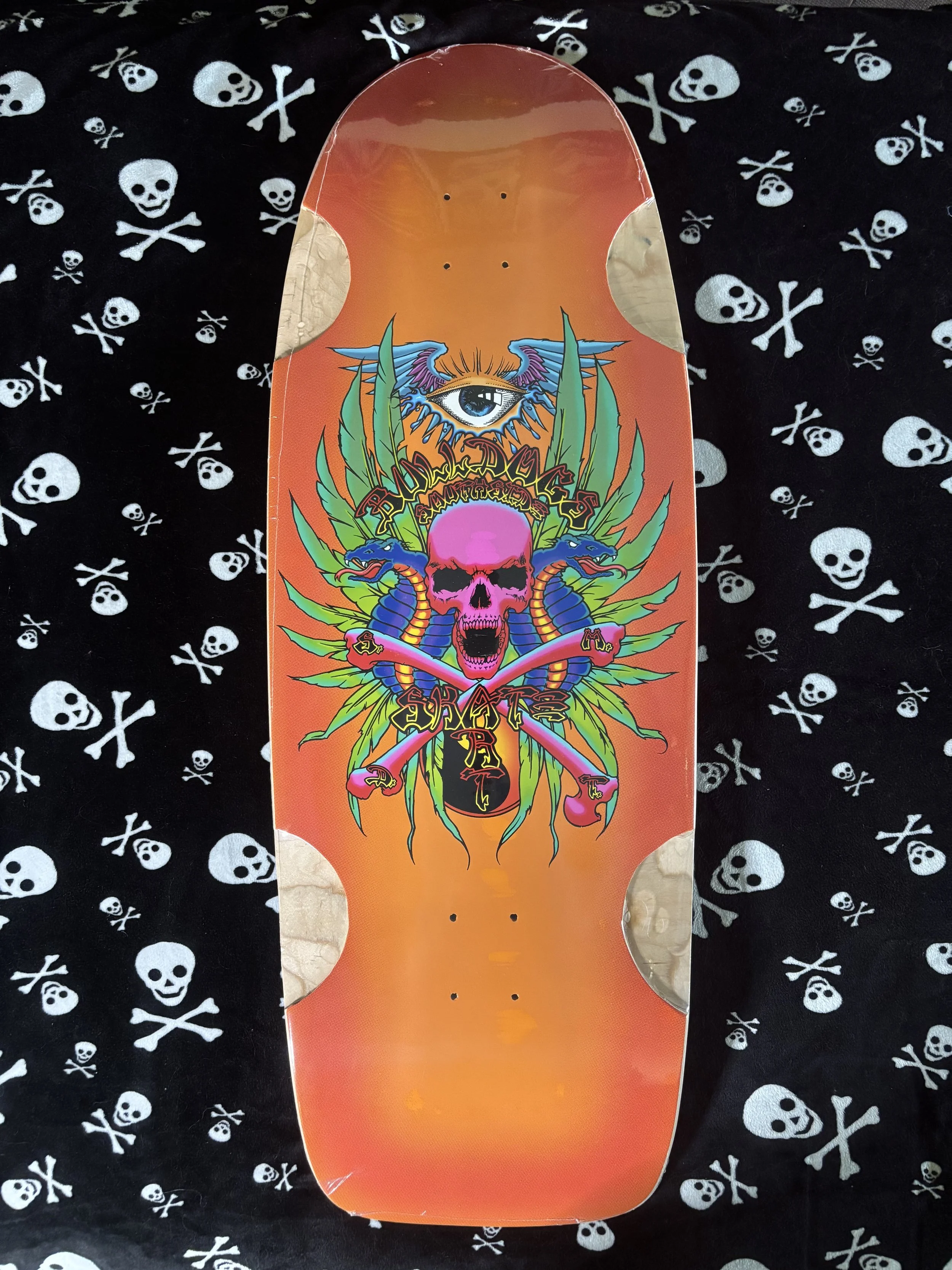 BULLDOG SKATE SERIES 2 X MADRID~ ORANGE BEAMER 12 — DEATHGEAR